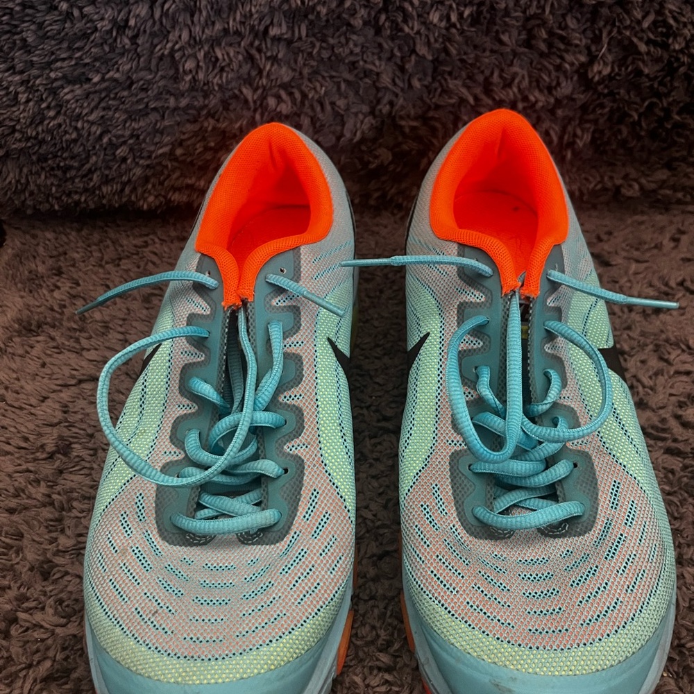 Nike Men’s  Running Shoes - Teal and Orange